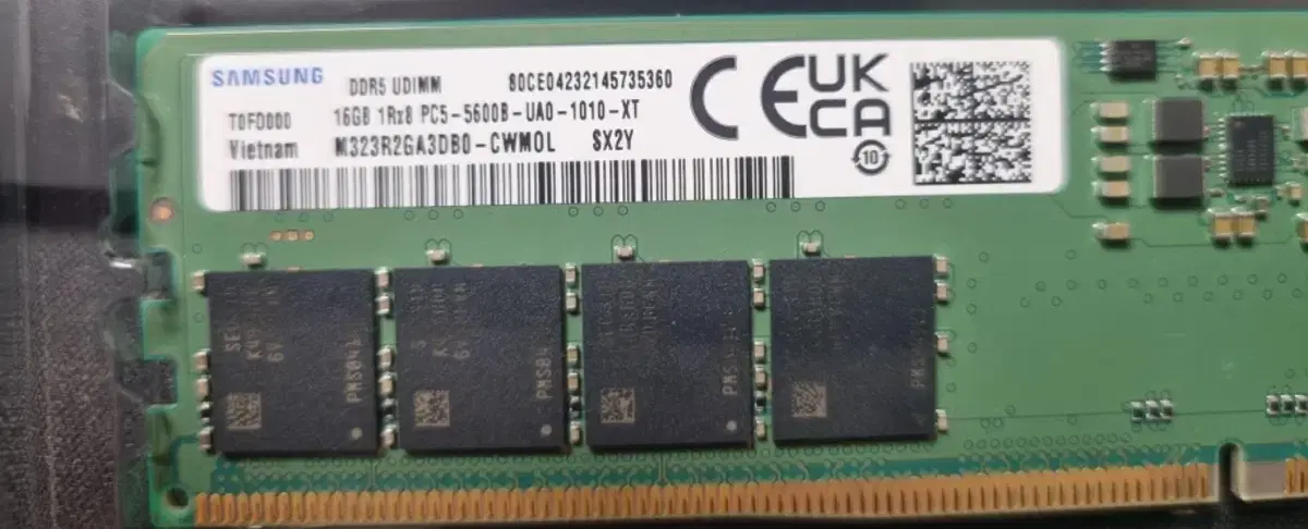 삼성 DDR5 5600B 16GB x2